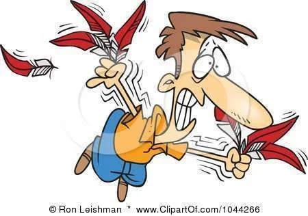 1044266-Royalty-Free-RF-Clip-Art-Illustration-Of-A-Cartoon-Man-Trying-To-Fly-With-Feathers.webp