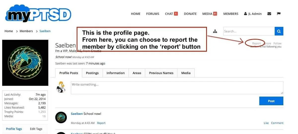 a profile page.webp