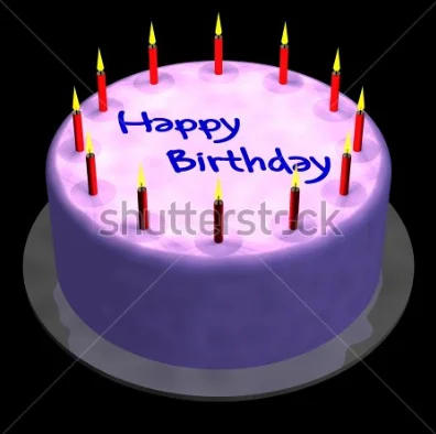birthday cake with candles.webp