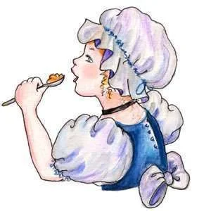 Eating her curds and whey.webp
