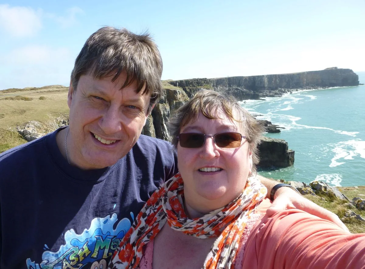 Graham & Kath St Govans Head.webp