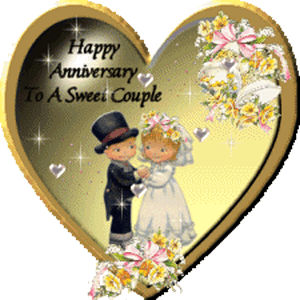 Happy anniversary to a sweet couple.gif