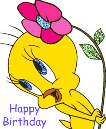 happy birthday Tweety bird.gif