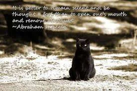 It is better to remain silent.webp