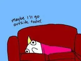 Maybe I\'ll go outside today.webp