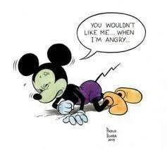 Mickey mouse, you wouldn\'t like me angry.webp