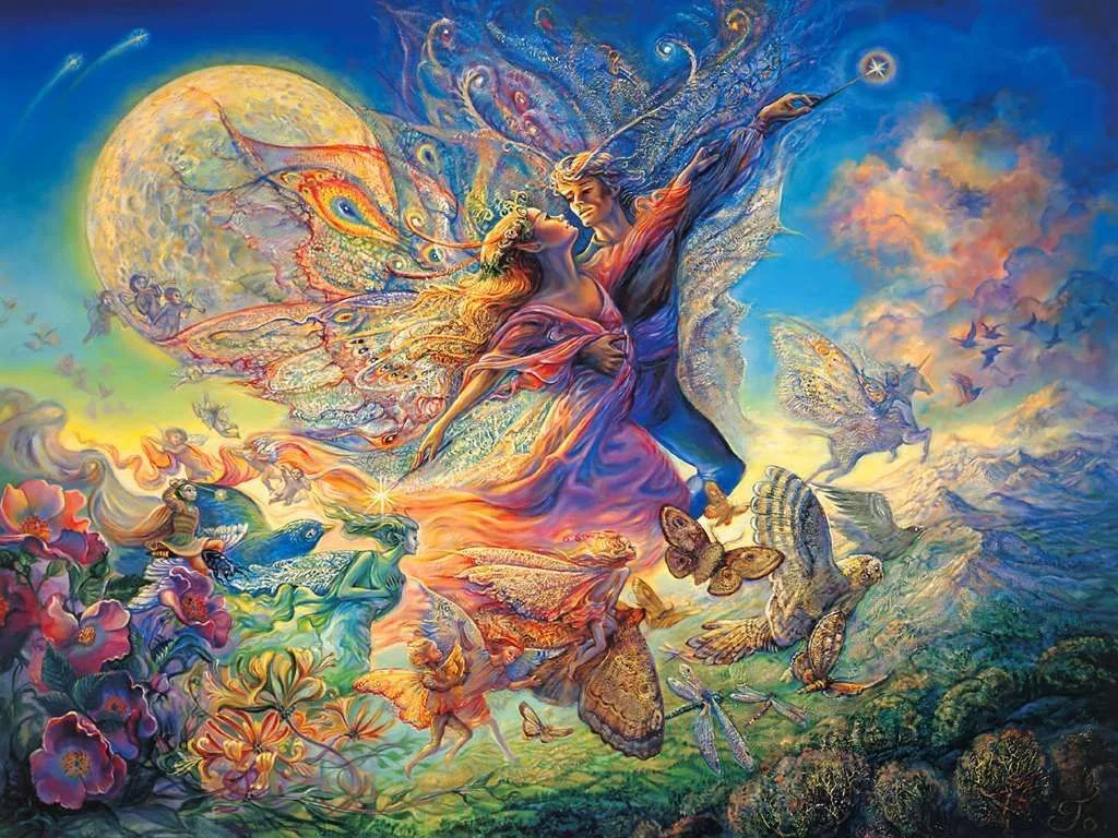 mystical_fantasy_paintings_kb_Wall_Josephine-Titania_and_Oberon_Two.webp