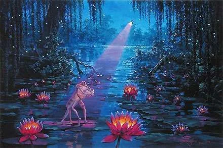 The-Princess-and-the-Frog-Love-on-a-Lilly-Pad-Original.webp