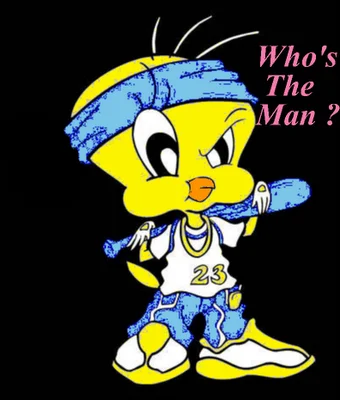 tweety bird athlete.webp