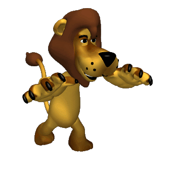 walking lion hind legs.gif
