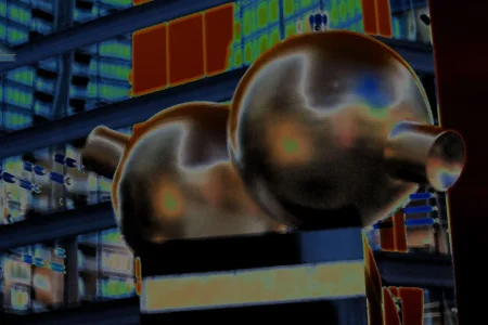 Gold Balls Statue Polarized.webp