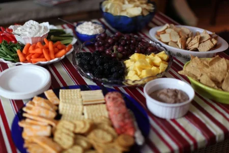 chips cheese fruit & veggies.webp