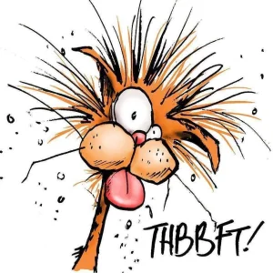 CAT CARTOON SAYIBNG THBTFTHH LOOKING DORKY VERY FUNNY.webp