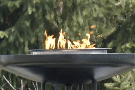 perpetual flame at Greendale.webp
