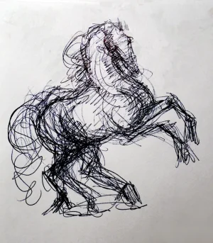 Horse Ball-Point Pen-3 Inches.webp